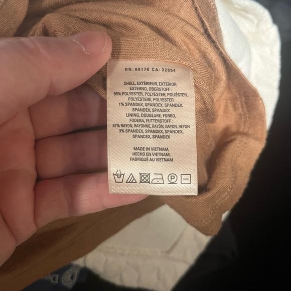 Anthropologie HD in Paris Color Block Pencil Skirt Neutrals Textured SZ 6 preppy - Picture 12 of 12